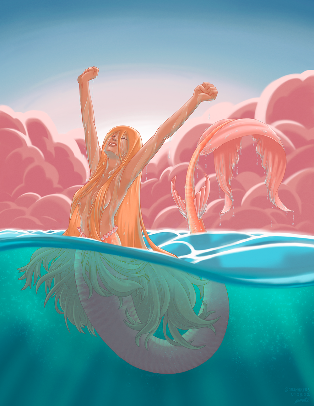 Sunrise Mermaid